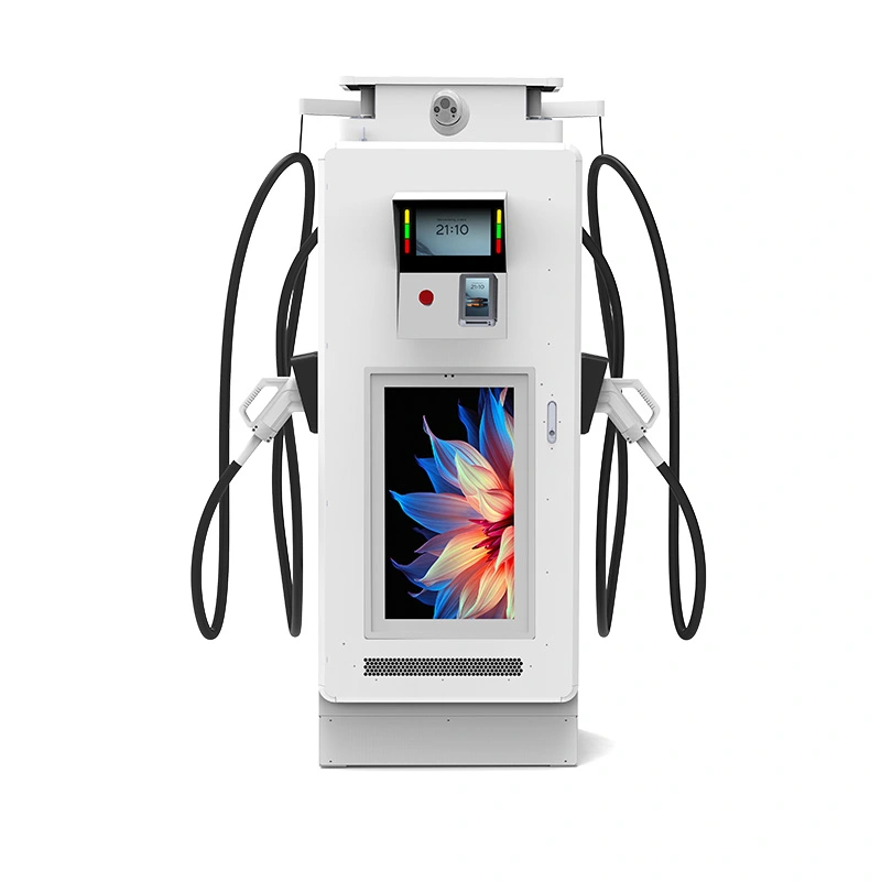 Kommerzielles 120-kW-Gleichstrom-Ladegerät für Elektrofahrzeuge mit Digitalanzeige für öffentliche Stationen