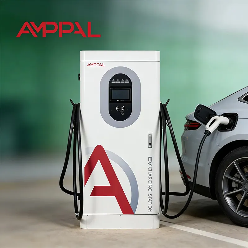 Integriertes 120-kW-Hochleistungs-Gleichstrom-Schnellladegerät für Elektrofahrzeuge zum Laden auf der Autobahn