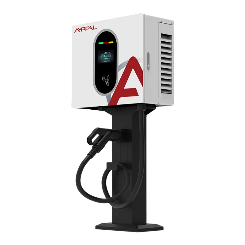 Wandmontierte 20-kW-Gleichstrom-Schnellladestation für gewerbliche Parkplätze