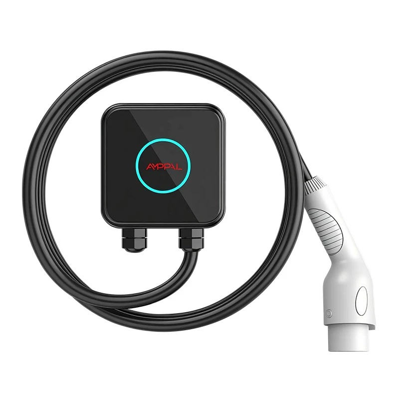 Kompaktes 7-kW-Wallbox-AC-EV-Ladegerät für Wohngaragen