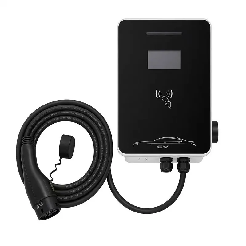 Wandmontiertes 7-kW-AC-Ladegerät für Elektrofahrzeuge für Privathaushalte und Büros
